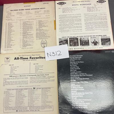 4 record assortment