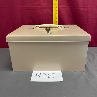 Storage box w/ key
