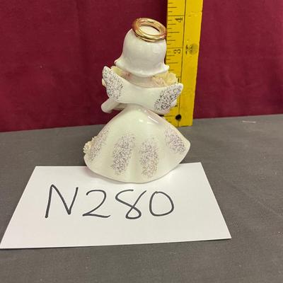 Vintage Lefton July birthday angel