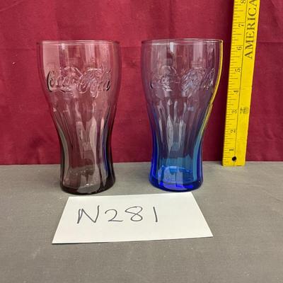 Set of Coca Cola glasses