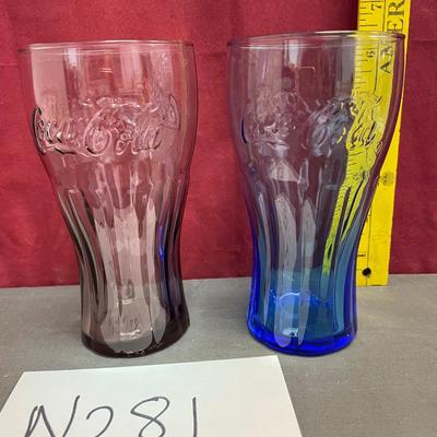 Set of Coca Cola glasses