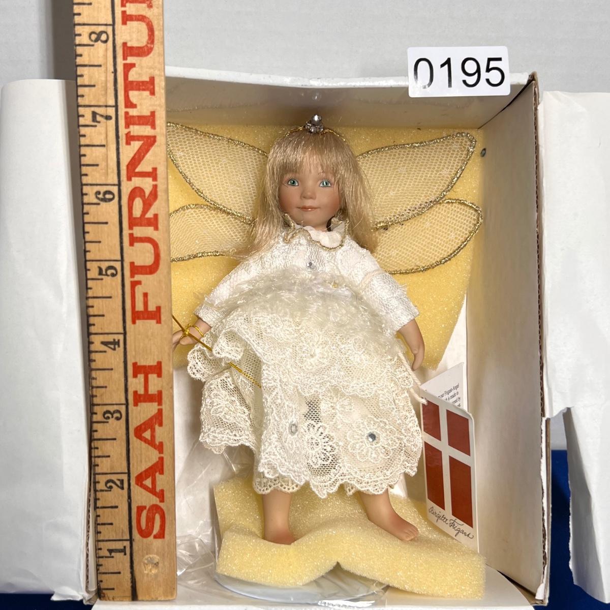 Birgitte Frigast Denmark, Porcelain Doll, Angel Rosen-Engel