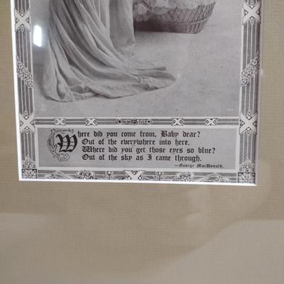 Framed Art "Mom & Baby"