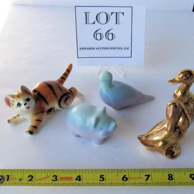 Lot of Small Pottery Figurines