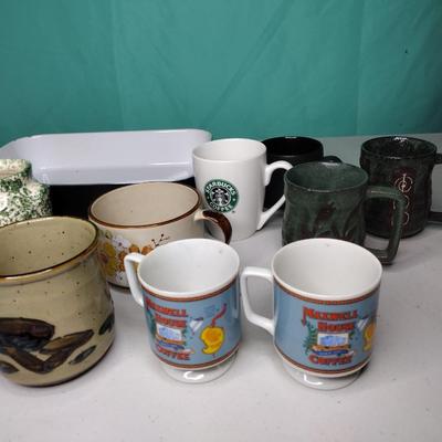 Mugs & Dish