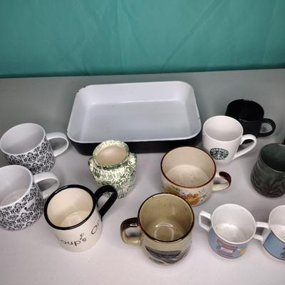 Mugs & Dish