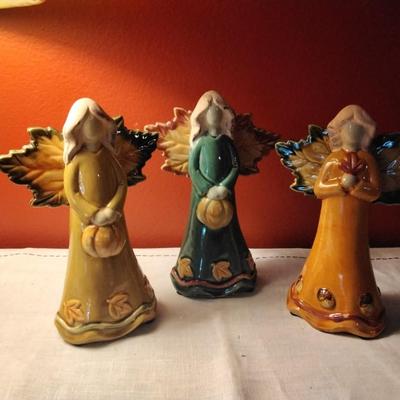 3 Adorable Ceramic Angels
