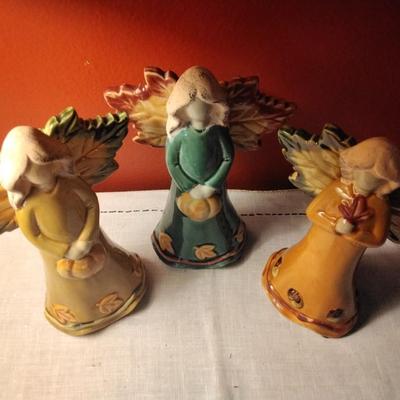 3 Adorable Ceramic Angels