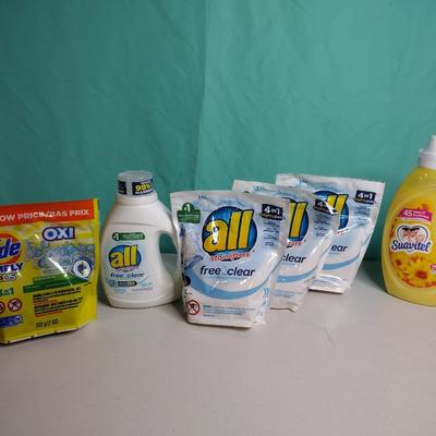 Variety of Laundry Products