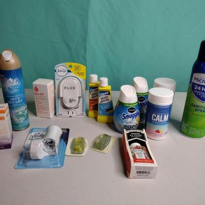 Variety of Household Products