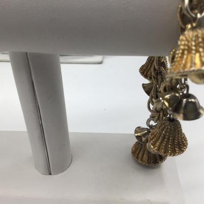 Vintage Bell Charm Bracelet