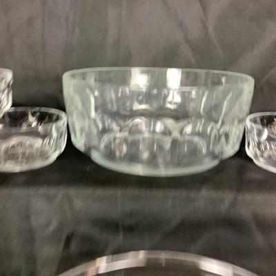 Lot. 6059 Arcoroc France & Glass Dimensions Lot