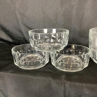 Lot. 6059 Arcoroc France & Glass Dimensions Lot