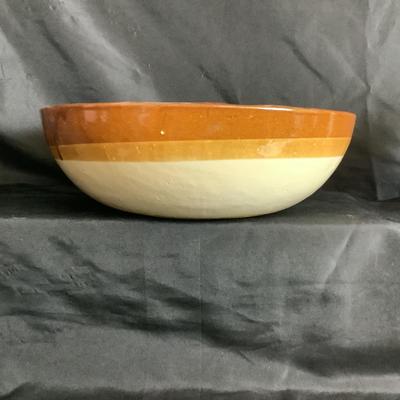 Lot 6072. Very Large Vintage  Pottery Bowl