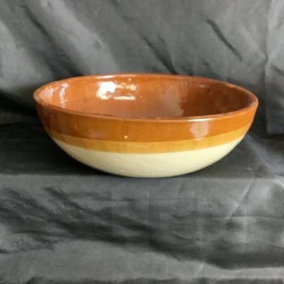 Lot 6072. Very Large Vintage  Pottery Bowl