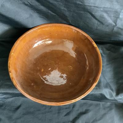 Lot 6072. Very Large Vintage  Pottery Bowl