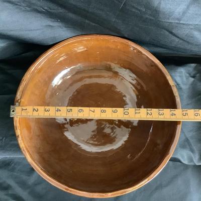 Lot 6072. Very Large Vintage  Pottery Bowl