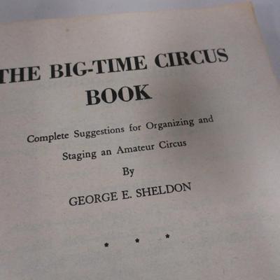 The Big Time Circus Book