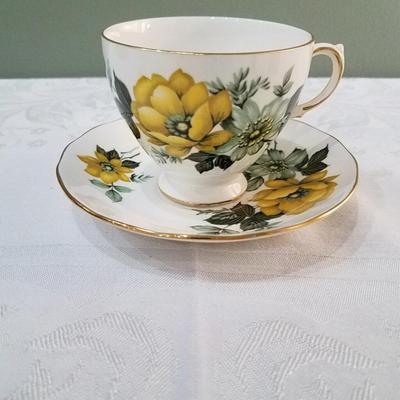 Bone China Cup & Saucer, made in England