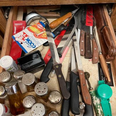 Knives and Kitchen Utensils