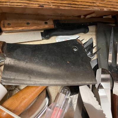 Knives and Kitchen Utensils