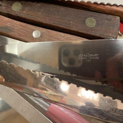 Knives and Kitchen Utensils