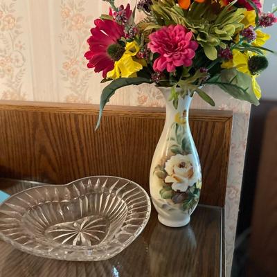 Small Vase & Heart Bowl