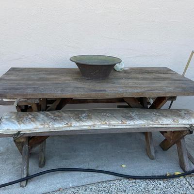 Picnic Table & Benches