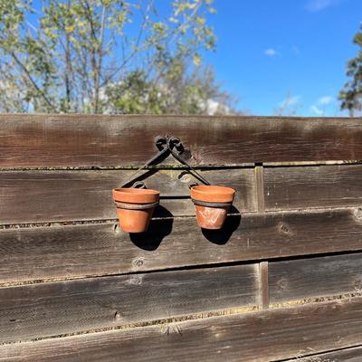 Terra Cotta Pots and wall hangers