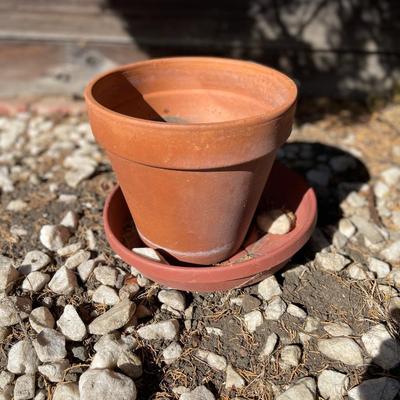 Terra Cotta Pots and wall hangers