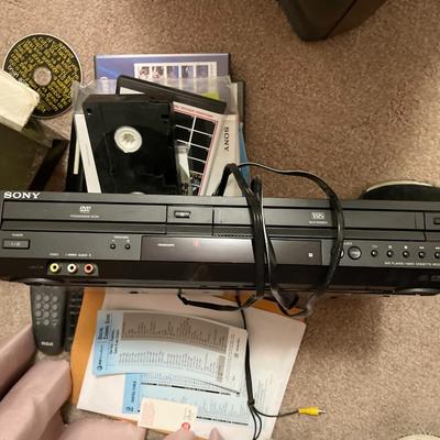 Sony DVD & VHS Player
