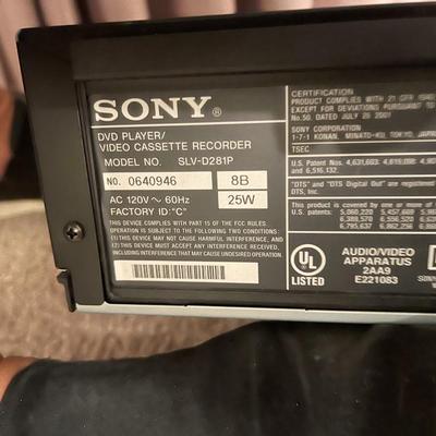 Sony DVD & VHS Player