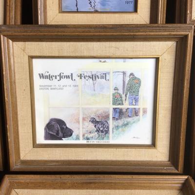 6087 Framed Waterfowl Guides