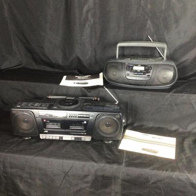 6091 JVC CD Portable Systems Model #â€™s RC-X3  &  RC-QS11