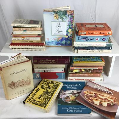 6093 Lot of Assorted Cookbooks