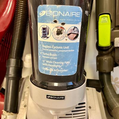 Hoover, Eureka and Bionaire Vacuums