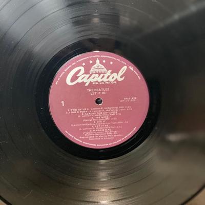 Beatles â€œLet it Beâ€ - Capital- Purple Label SW11922