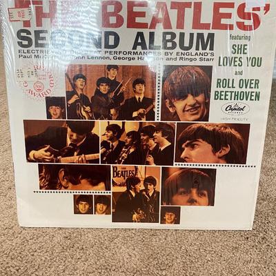 Beatles Second Album Capital Purple Label  ST 2080