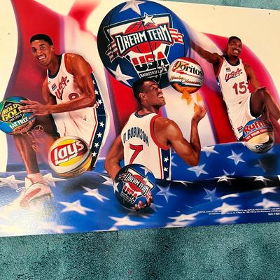 Mens USA Basketball Dream Team Poster. (GRB - JM)