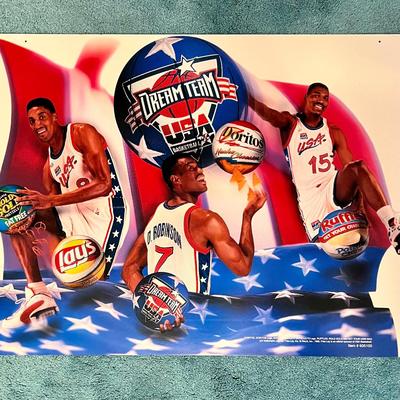 Mens USA Basketball Dream Team Poster. (GRB - JM)