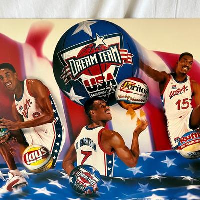 Mens USA Basketball Dream Team Poster. (GRB - JM)