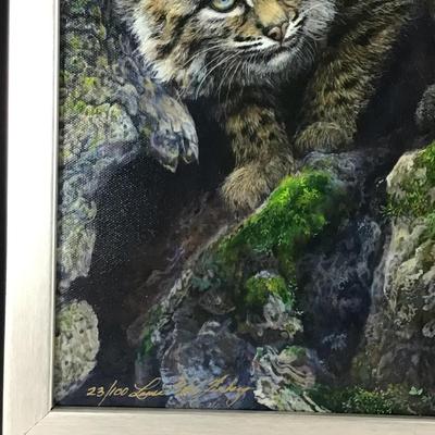 6102 Laura Mark Finberg 23/100 Giclee on Canvas â€œSafe Havenâ€