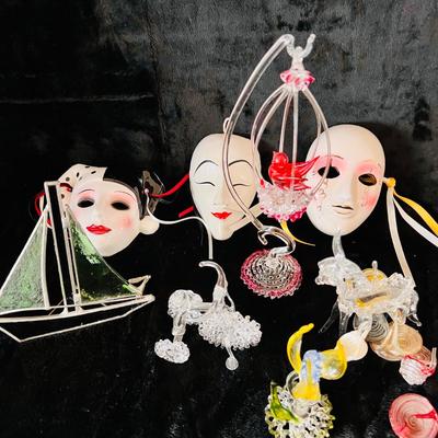 Mini Glass and Masks. (DR- JM)