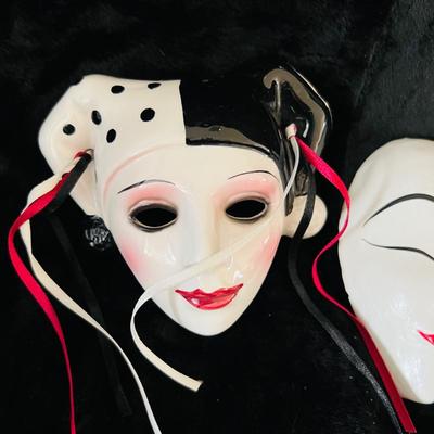 Mini Glass and Masks. (DR- JM)