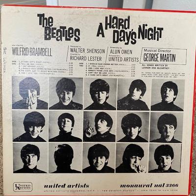 Beatles Hard Days Night United Artists UAL 3366