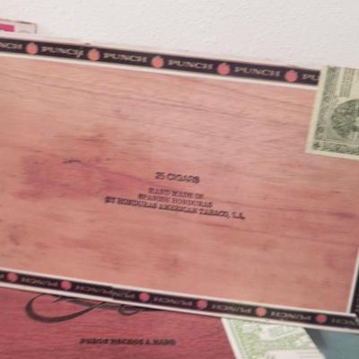 VINTAGE CIGAR BOXES AND MATCHBOOKS
