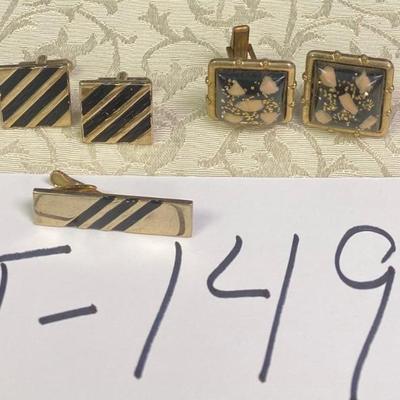 Tie Clip and Cuff Links