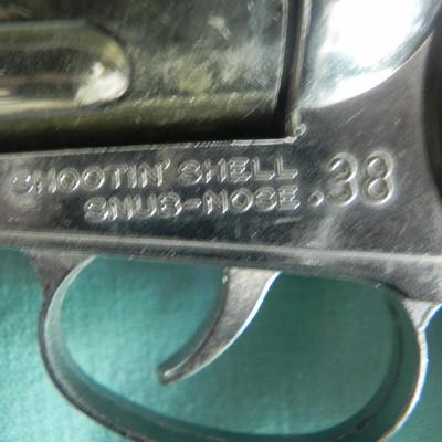 TWO VINTAGE CAPGUNS IN HOLSTERS