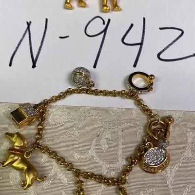 Dog Bracelet and pin