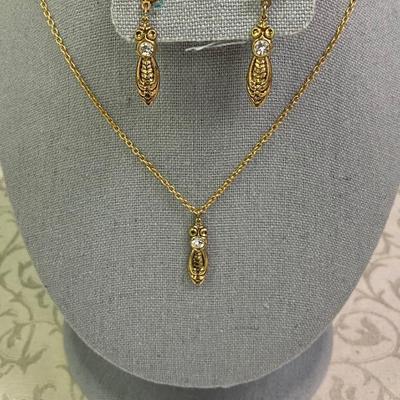 Necklace and Earrings